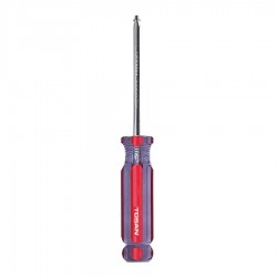 پیچ گوشتی چهارسو دسته کریستالی توسن سایز 6*150