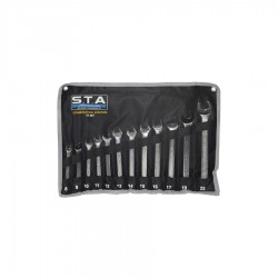 ست 12 عددی آچار یک سر تخت یک سر رینگ اس تی ای مدل S1 ست 12 عددی آچار یک سر تخت یک سر رینگ اس تی ای مدل S1