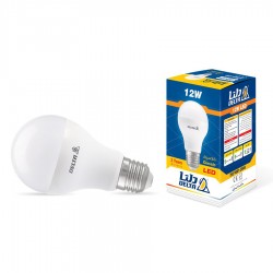 لامپ ال ای دی 12 وات مدل کلاسیک دلتا پایه E27 لامپ ال ای دی 12 وات مدل کلاسیک دلتا پایه E27