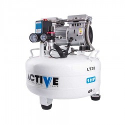کمپرسور هوا 35 لیتری دو سیلندر بی صدا اکتیو مدل AC-1335S