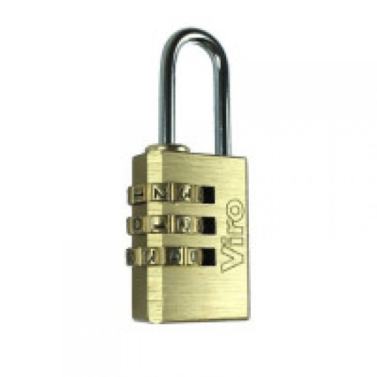 قفل آویز رمزی ویرو مدل Padlock 20mm