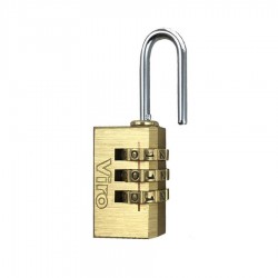 قفل آویز رمزی ویرو مدل Padlock 20mm