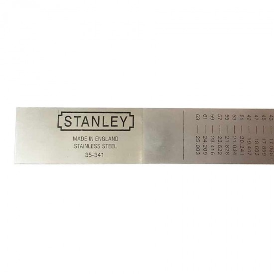 خط کش فلزی 30 سانتیمتری استنلی مدل 35-341