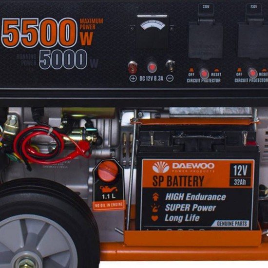 موتور برق 5.5 کیلو وات دوو مدل GD 6500E