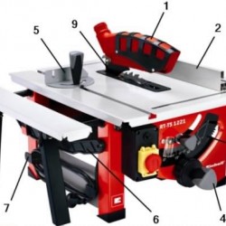 اره میزی مدل RT-TS 1221 آینهل