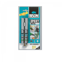 چسب دوقلو 24 میلی لیتر مخصوص فلزات بایسون