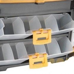 جعبه ابزار 21 اینچ مانو قفل پلاستیکی به همراه ارگانایزرRLO21