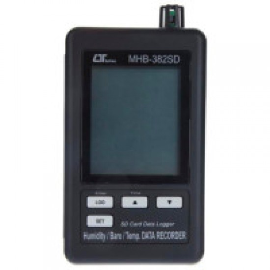 دیتالاگر دما و رطوبت و فشار دیجیتالی لوترون مدل MHB-382SD