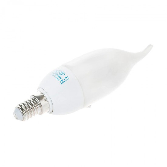 لامپ کم مصرف 9 وات زمان نور پایه E14