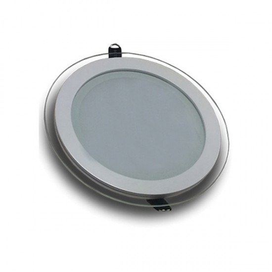 پنل ال ای دی دور شیشه ای دایره ای 12 وات مدل سیلور آرام الکتریک
