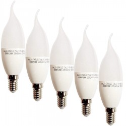 لامپ ال ای دی 7 وات اشکی مهتابی هالی استار