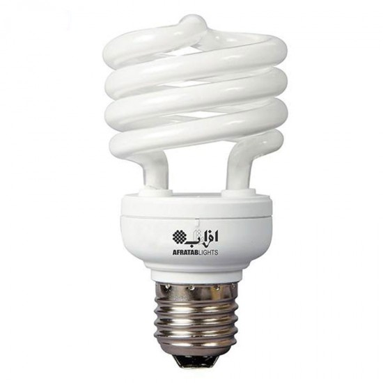 لامپ کم مصرف 20 وات افراتاب مدل 20HSP/E27
