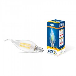 لامپ ال ای دی 4 وات فیلامنت مدل اشکی دلتا پایه E14 مهتابی لامپ ال ای دی 4 وات فیلامنت مدل اشکی دلتا پایه E14 مهتابی