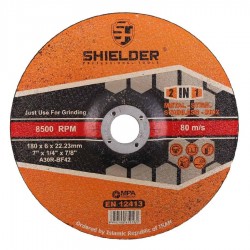 صفحه ساب فلز 180 میلیمتر مدل 180x6 شیلدر صفحه ساب فلز 180 میلیمتر مدل 180x6 شیلدر