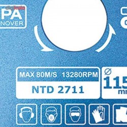 سرامیک بر 115 میلیمتر نووا مدل NTD 2711 سرامیک بر 115 میلیمتر نووا مدل NTD 2711