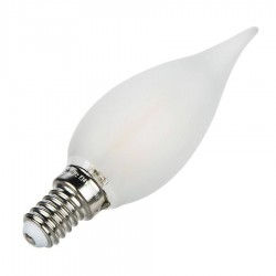 لامپ اشکی فیلامنتی 4 وات مات شعاع پایه E14