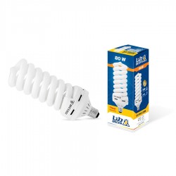 لامپ کم مصرف 80 وات مدل تمام پیچ دلتا پایه E27 (مهتابی) لامپ کم مصرف 80 وات مدل تمام پیچ دلتا پایه E27 (مهتابی)