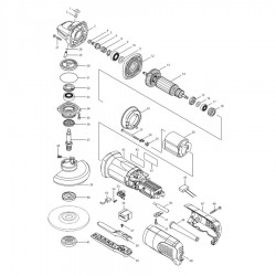 مینی فرز ماکیتا مدل 9564PZ