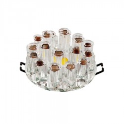 پنل ال ای دی هالوژنی کریستالی استوانه برجسته 3وات زد اف آر