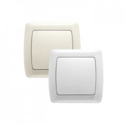 کلید یک پل ساده ویکو مدل Carmen Opaque (کرم)