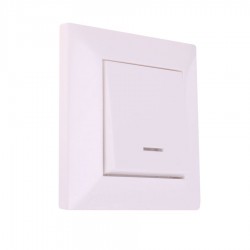 کلید تک پل جهان الکتریک مدل آیسان