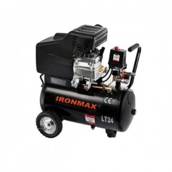 کمپرسور هوا 24 لیتری آیرون مکس مدل LT24 کمپرسور هوا 24 لیتری آیرون مکس مدل LT24