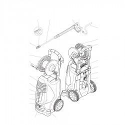 کارواش 165 بار دینامی مدل HD 7170 کارشر