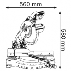 اره فارسی بر مدل GCM10 بوش برقی اره فارسی بر مدل GCM10 بوش برقی