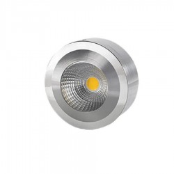 دکوراتیو COB روکار گرد استیل 10 وات زد اف آر دکوراتیو COB روکار گرد استیل 10 وات زد اف آر