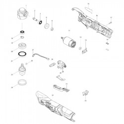 دریل سرکج شارژی مدل DA330DWE ماکیتا دریل سرکج شارژی مدل DA330DWE ماکیتا