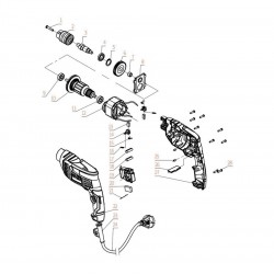 دریل دنلکس مدل DX-1145 دریل دنلکس مدل DX-1145