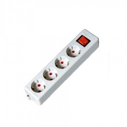 چهار راهی برق ارت دار بدون سیم فردان الکتریک مدل 605002