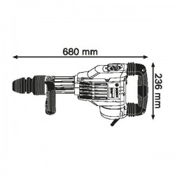 چکش تخریب 11 کیلویی بوش مدل GSH11VC چکش تخریب 11 کیلویی بوش مدل GSH11VC