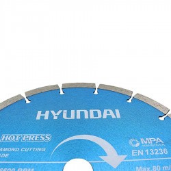 صفحه گرانیت بر 230 میلیمتر مدل HC233H-DB هیوندای صفحه گرانیت بر 230 میلیمتر مدل HC233H-DB هیوندای