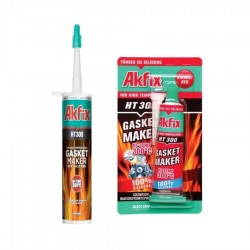 چسب سیلیکون واشر ساز تیوبی HT300 اک فیکس چسب سیلیکون واشر ساز تیوبی HT300 اک فیکس