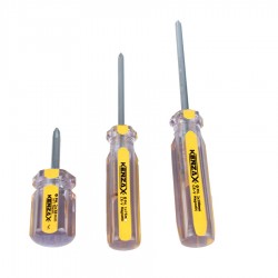 ست 7 عددی پیچ گوشتی دسته کریستالی کیفی کنزاکس ست 7 عددی پیچ گوشتی دسته کریستالی کیفی کنزاکس