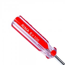 پیچ گوشتی چهار سو 100*6 ریما پیچ گوشتی چهار سو 100*6 ریما