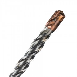 مته 4 شیار 4 الماسه برتون نمره 6 - طول 16 سانتیمتر