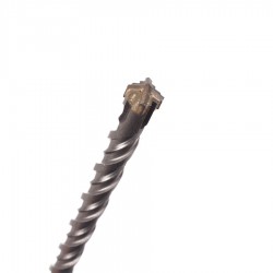 مته 4 شیار 4 الماسه نمره 14 طول 26 سانتی متر ولف