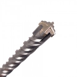 مته 4 شیار 4 الماسه نمره 22 طول 26 سانتی متر ولف مته 4 شیار 4 الماسه نمره 22 طول 26 سانتی متر ولف