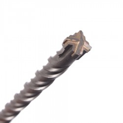 مته 4 شیار 4 الماسه نمره 18 طول 26 سانتی متر ولف