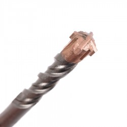 مته 4 شیار 4 الماسه نمره 16 طول 16 سانتی متر ولف