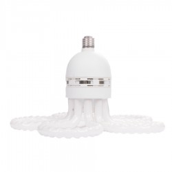 لامپ کم مصرف 105 وات مدل گل نارون پایه E27-مهتابی لامپ کم مصرف 105 وات مدل گل نارون پایه E27-مهتابی