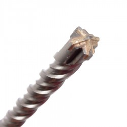 مته 4 شیار 4 الماسه نمره 24 طول 26 سانتی متر ولف