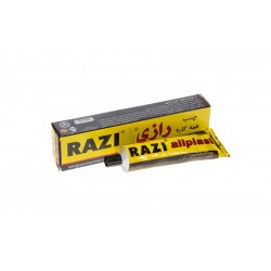 چسب رازی مدل allplast وزن 100 گرم چسب رازی مدل allplast وزن 100 گرم