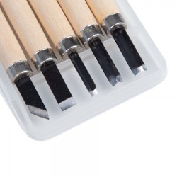 ست 5 عددی مغار دستی دسته چوبی کره ای ست 5 عددی مغار دستی دسته چوبی کره ای