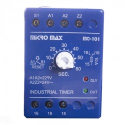 تایمر صنعتی میکرو مکس الکترونیک مدل MT-101 تایمر صنعتی میکرو مکس الکترونیک مدل MT-101
