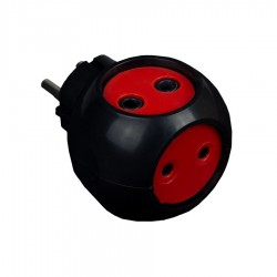 سه راهی دیواری (کپل) برق میامی-مشکی