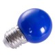 لامپ حبابی فوق کم مصرف رنگی 1 وات آروشا-آبی