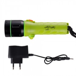 چراغ قوه ضد آب شارژی فسفری مدل 895086